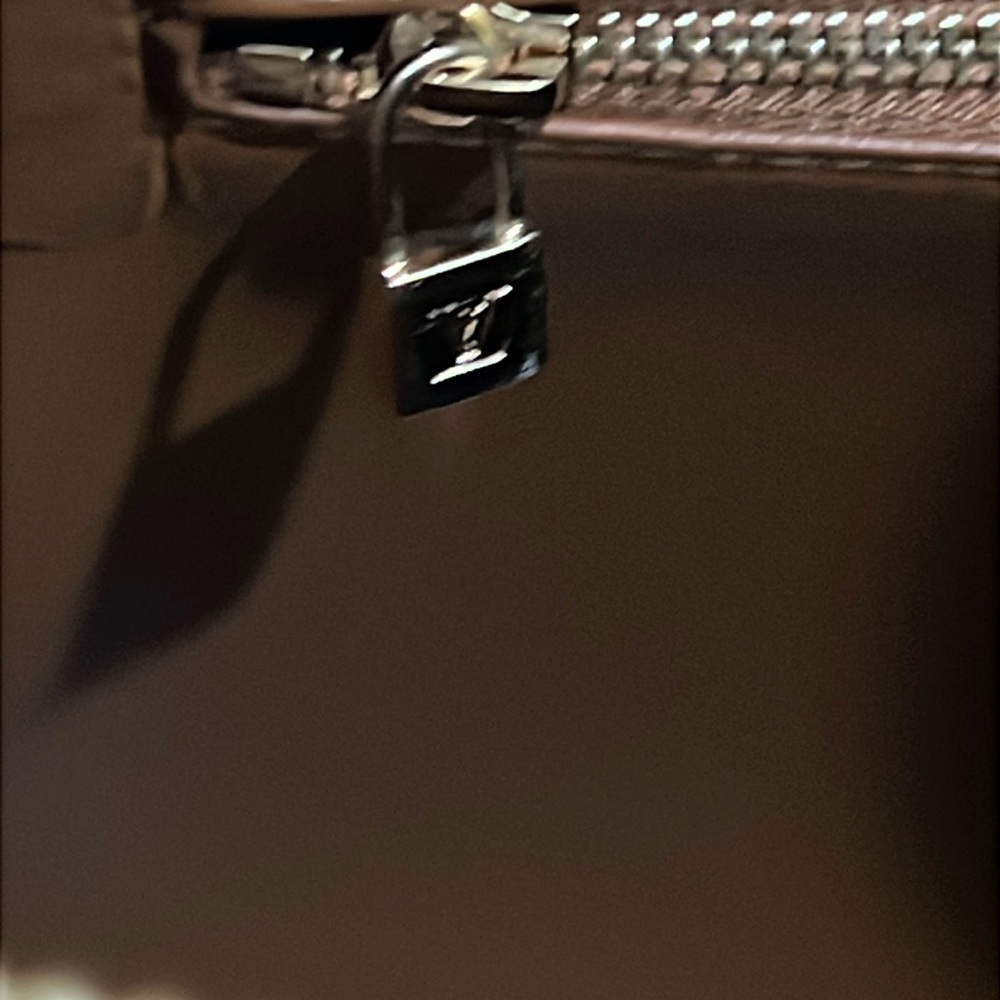 Louis Vuitton Brown Patent Leather Tote - Picture 9 of 17